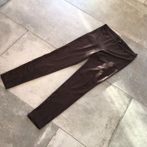Faux Suede Leggings